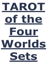 TAROT  of the Four  Worlds Sets